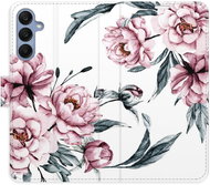 iSaprio Flip pouzdro Pink Flowers pro Samsung Galaxy A25 5G - Phone Case