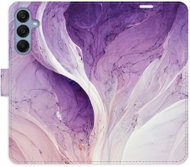 iSaprio Flip Case Purple Paint for Samsung Galaxy A25 5G - Phone Case