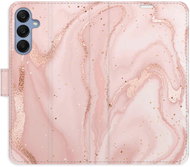 iSaprio Flip Case RoseGold Marble for Samsung Galaxy A25 5G - Phone Case
