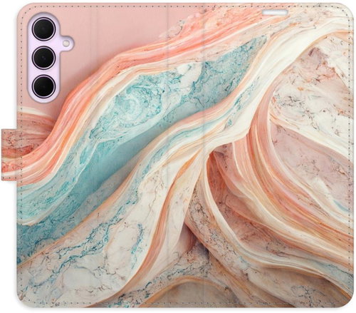iSaprio Flip Case Colour Marble for Samsung Galaxy A55 5G - Phone Case - Main image