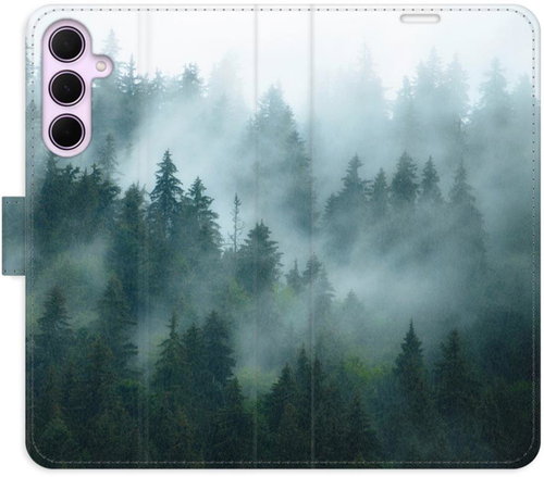 iSaprio Flip pouzdro Dark Forest pro Samsung Galaxy A55 5G - Phone Case - Main image