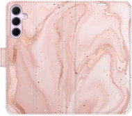 iSaprio Flip Case RoseGold Marble for Samsung Galaxy A55 5G - Phone Case