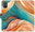 Case Blue and Orange for Samsung Galaxy A71