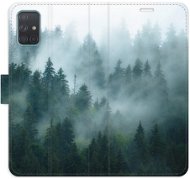 iSaprio Flip pouzdro Dark Forest pro Samsung Galaxy A71 - Phone Case