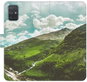 Phone Case iSaprio Flip case Mountain Valley for Samsung Galaxy A71 - Pouzdro na mobil