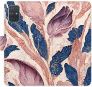 iSaprio Flip pouzdro Old Leaves 02 pro Samsung Galaxy A71 - Phone Case