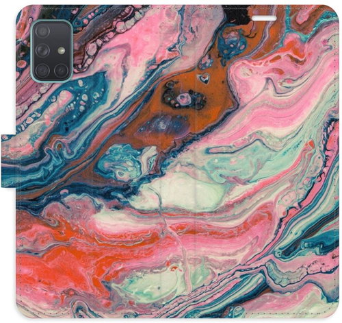 iSaprio Flip pouzdro Retro Paint pro Samsung Galaxy A71 - Phone Case - Main image