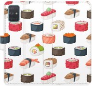 iSaprio Flip pouzdro Sushi Pattern 02 pro Samsung Galaxy A71 - Phone Case