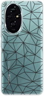 iSaprio Abstract Triangles 03 - black - Honor 200 - Phone Cover