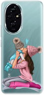 iSaprio Kissing Mom - Brunette and Boy - Honor 200 - Phone Cover