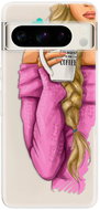 iSaprio My Coffe and Blond Girl - Google Pixel 8 Pro - Phone Cover