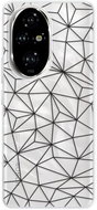 iSaprio Abstract Triangles 03 - black - Honor 200 Pro - Phone Cover