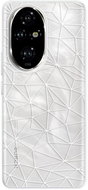 iSaprio Abstract Triangles 03 - white - Honor 200 Pro - Phone Cover