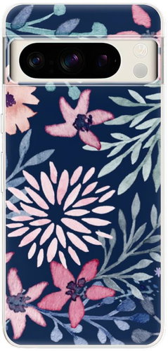 iSaprio Leaves on Blue - Google Pixel 8 Pro - Phone Cover - Main image