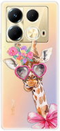 iSaprio Lady Giraffe - Infinix Note 40 - Phone Cover