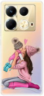 iSaprio Kissing Mom - Brunette and Girl - Infinix Note 40 - Phone Cover