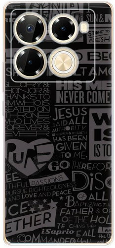 iSaprio Text 01 - Infinix Note 40 PRO / Note 40 PRO+ 5G - Phone Cover - Main image