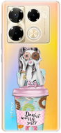iSaprio Donut Worry - Infinix Note 40 PRO / Note 40 PRO+ 5G - Phone Cover