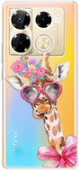 iSaprio Lady Giraffe - Infinix Note 40 PRO / Note 40 PRO+ 5G - Phone Cover