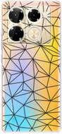 iSaprio Abstract Triangles 03 - black - Infinix Note 40 PRO / Note 40 PRO+ 5G - Phone Cover