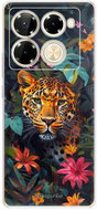 iSaprio Flower Jaguar - Infinix Note 40 PRO / Note 40 PRO+ 5G - Phone Cover