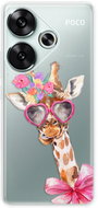 iSaprio Lady Giraffe - Poco F6 - Phone Cover