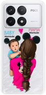 iSaprio Mama Mouse Brunette and Boy - Poco F6 Pro - Phone Cover