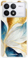 iSaprio Blue Leaves - Poco F6 Pro - Phone Cover