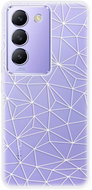 iSaprio Abstract Triangles 03 - white - Vivo V40 SE 4G/5G - Phone Cover