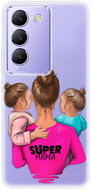 iSaprio Super Mama - Two Girls - Vivo V40 SE 4G/5G - Phone Cover
