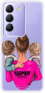 iSaprio Super Mama - Two Boys - Vivo V40 SE 4G/5G - Phone Cover