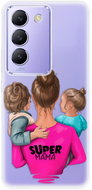 iSaprio Super Mama - Boy and Girl - Vivo V40 SE 4G/5G - Phone Cover