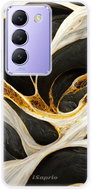 iSaprio Black and Gold - Vivo V40 SE 4G/5G - Phone Cover