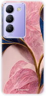 iSaprio Pink Blue Leaves - Vivo V40 SE 4G/5G - Phone Cover