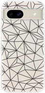 iSaprio Abstract Triangles 03 - black - Google Pixel 8a - Phone Cover