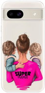 iSaprio Super Mama - Two Boys - Google Pixel 8a - Phone Cover
