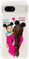 iSaprio Mama Mouse Brunette and Boy - Google Pixel 8a - Phone Cover