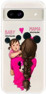 iSaprio Mama Mouse Brunette and Girl - Google Pixel 8a - Phone Cover