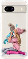 iSaprio Kissing Mom - Blond and Boy - Google Pixel 8a - Phone Cover