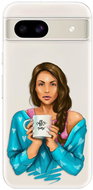 iSaprio Coffe Now - Brunette - Google Pixel 8a - Phone Cover