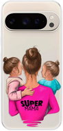 iSaprio Super Mama - Two Girls - Google Pixel 9 / 9 Pro - Phone Cover