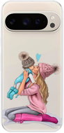 iSaprio Kissing Mom - Blond and Boy - Google Pixel 9 / 9 Pro - Phone Cover