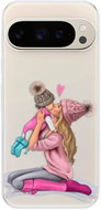 iSaprio Kissing Mom - Blond and Girl - Google Pixel 9 / 9 Pro - Phone Cover