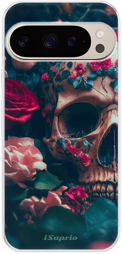 iSaprio Skull in Roses - Google Pixel 9 / 9 Pro - Phone Cover - Main image
