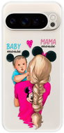 iSaprio Mama Mouse Blonde and Boy - Google Pixel 9 Pro XL - Phone Cover