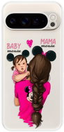 iSaprio Mama Mouse Brunette and Girl - Google Pixel 9 Pro XL - Phone Cover