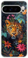 iSaprio Flower Jaguar - Google Pixel 9 Pro XL - Phone Cover