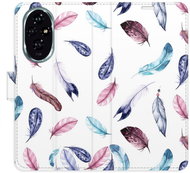 iSaprio Flip case Colorful Feathers for Honor 200 - Phone Cover