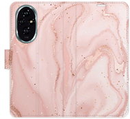 iSaprio Flip Case RoseGold Marble for Honor 200 - Phone Cover