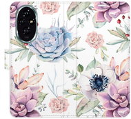 iSaprio Flip Case Succulents Pattern for Honor 200 - Phone Cover
